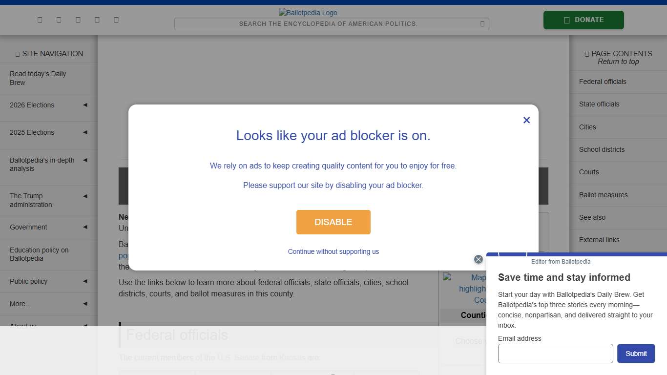 Neosho County, Kansas - Ballotpedia